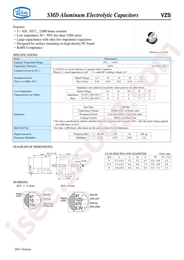 VZS101M1ATR-0506