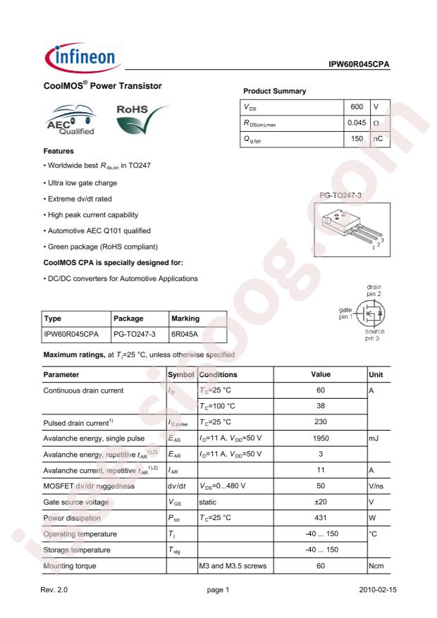IPW60R045CPA