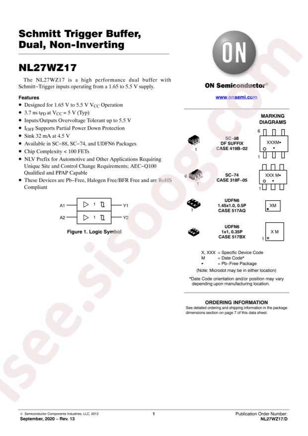 NLV27WZ17DFT2G