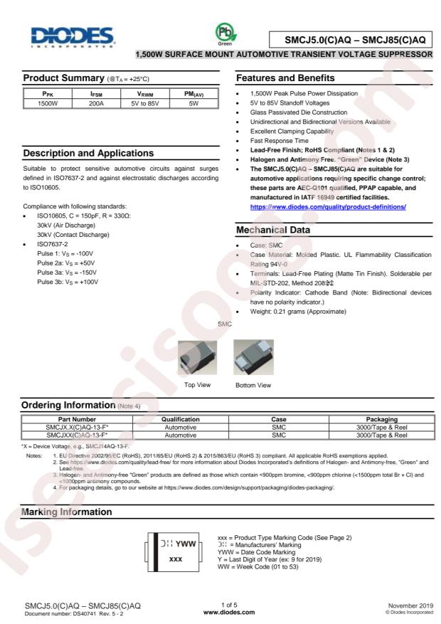SMCJ14AQ-13-F