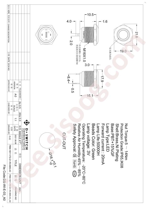 PBM-16I11-FS-G1-R3-B8S