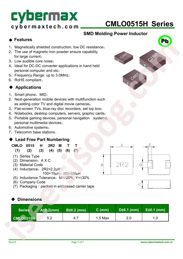 CMLO0515H2R2MTT