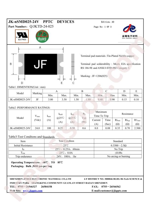 JK-NSMD025-24V