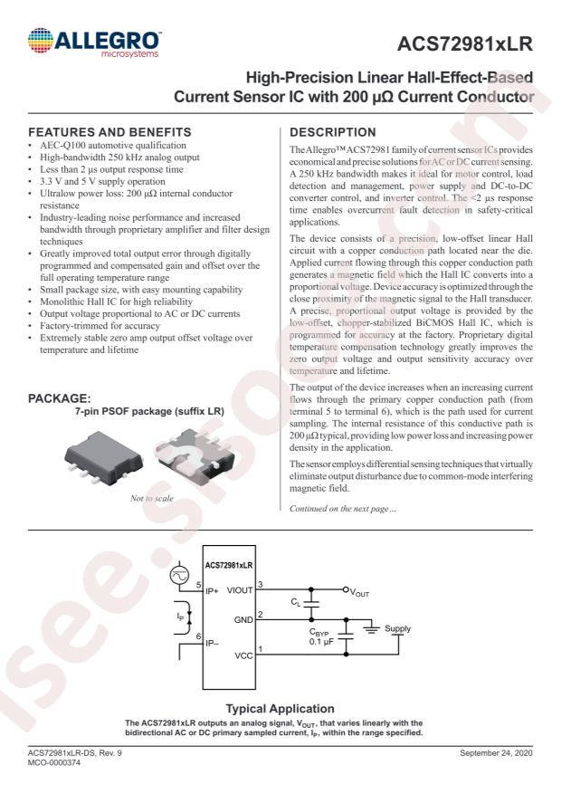 ACS72981LLRATR-100B5