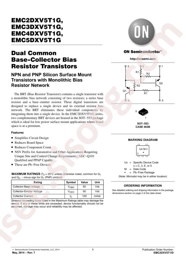EMC5DXV5T1G