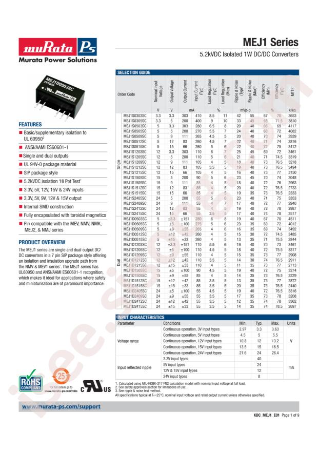 MEJ1S1205SC