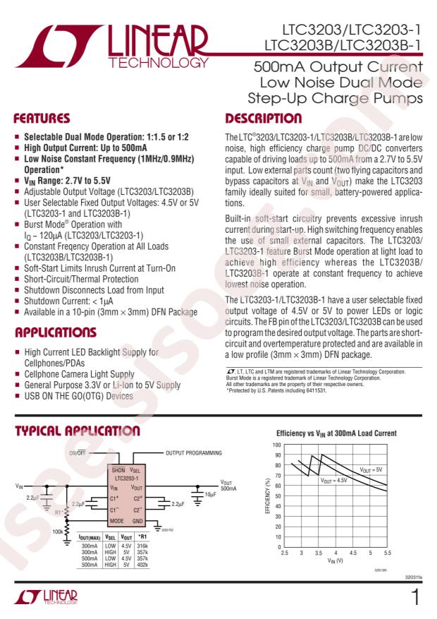 LTC3203BEDD#PBF
