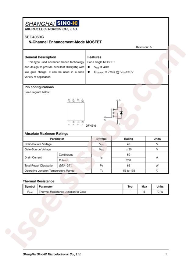 SED4060G