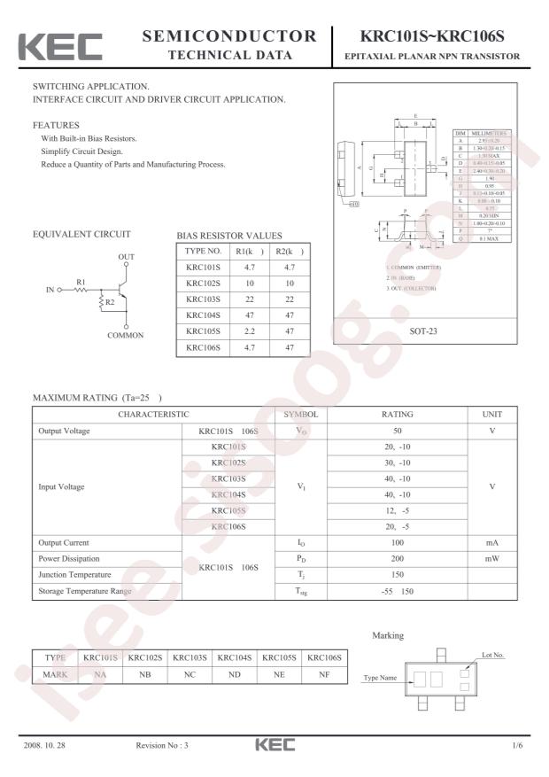 KRC101S-RTK/P