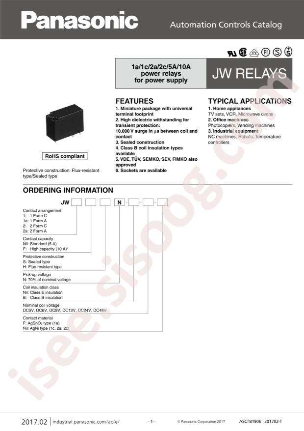 JW1FSN-DC12V