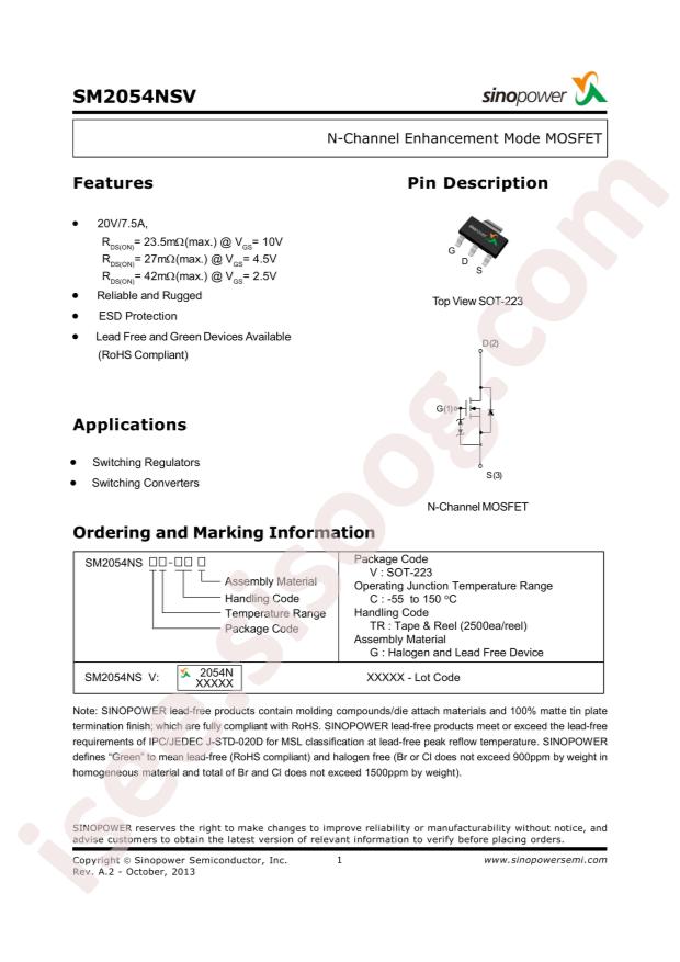 SM2054NSVC-TRG