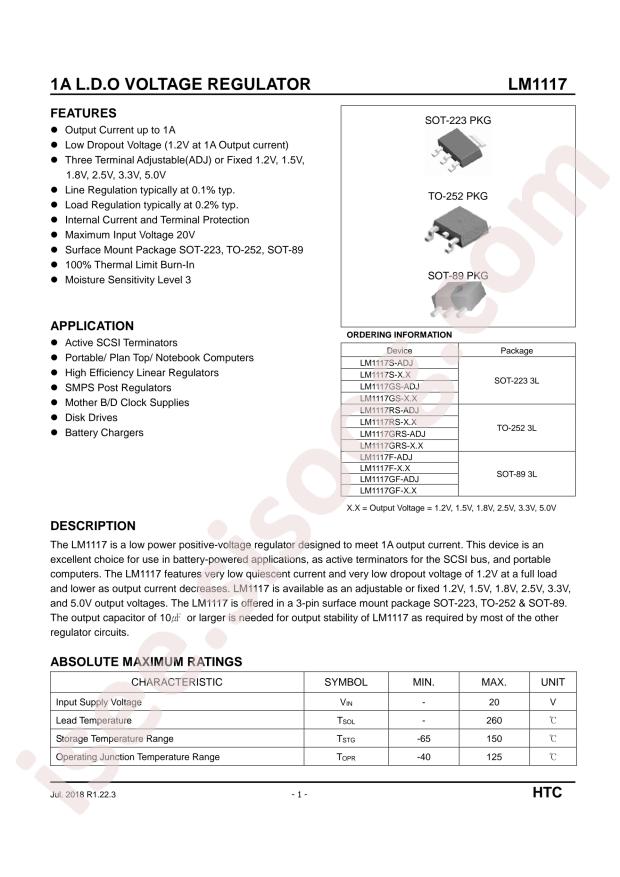 LM1117RS-1.8