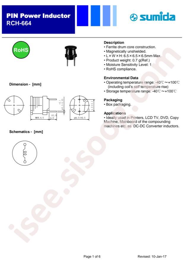 RCH664NP-3R9M