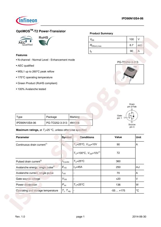 IPD90N10S4-06