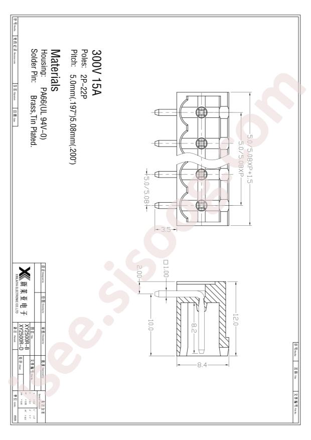 XY2500R-B-5.00-8P