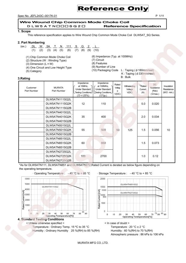DLW5ATN272SQ2L