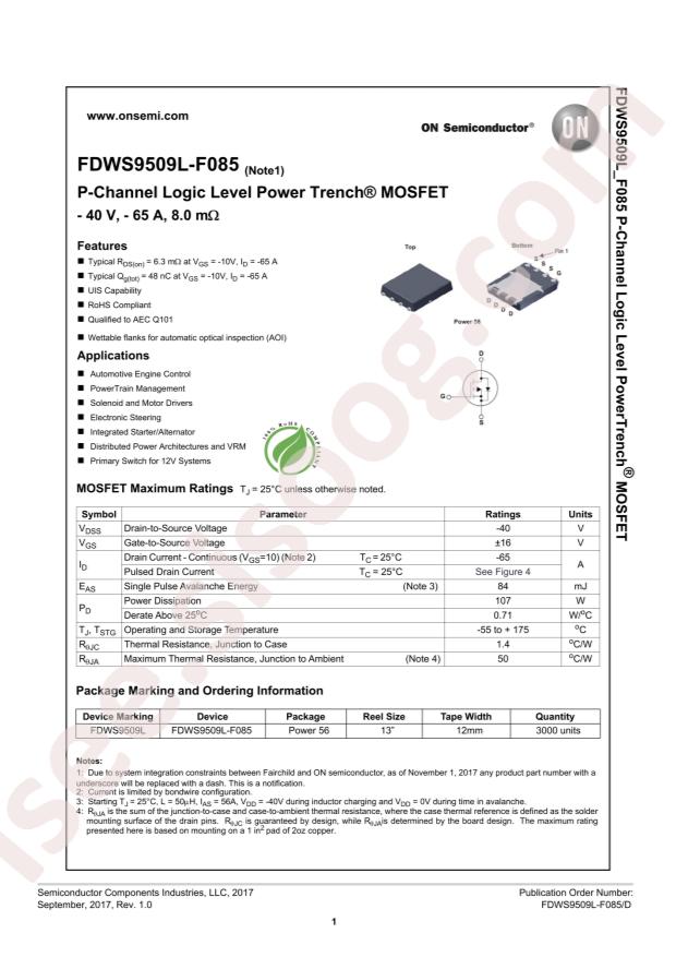 FDWS9509L-F085