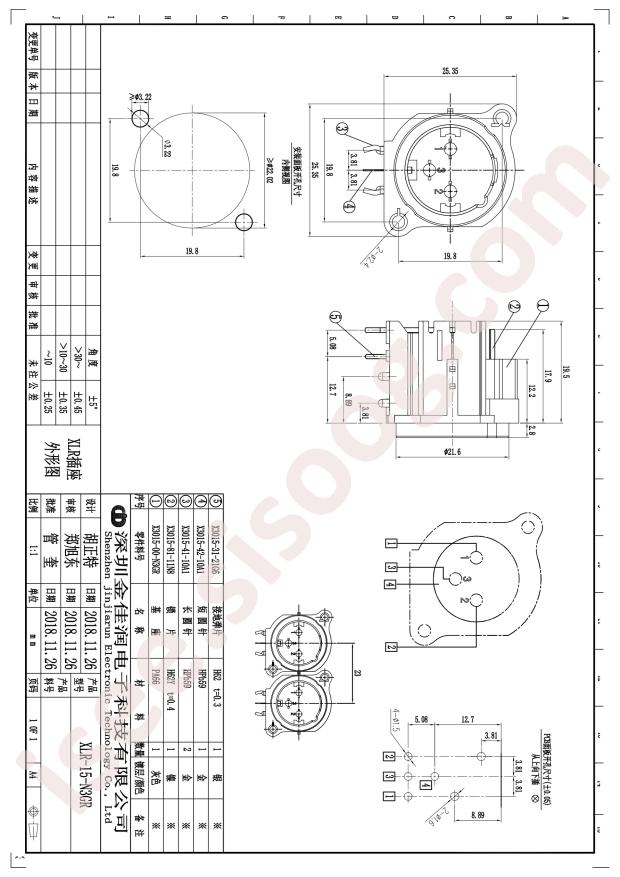 XLR-15-N3GR