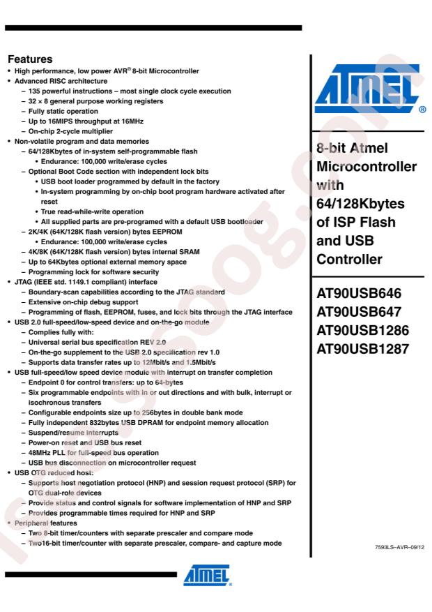 AT90USB646-MU