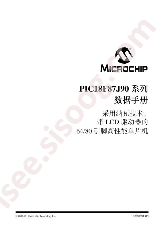 PIC18F67J90-I/PT