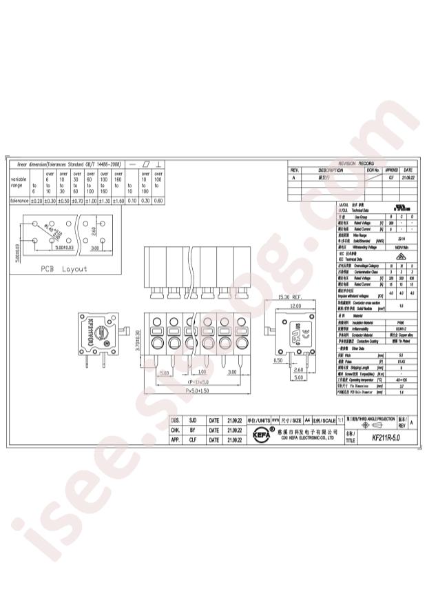 KF211R-5.0-10P