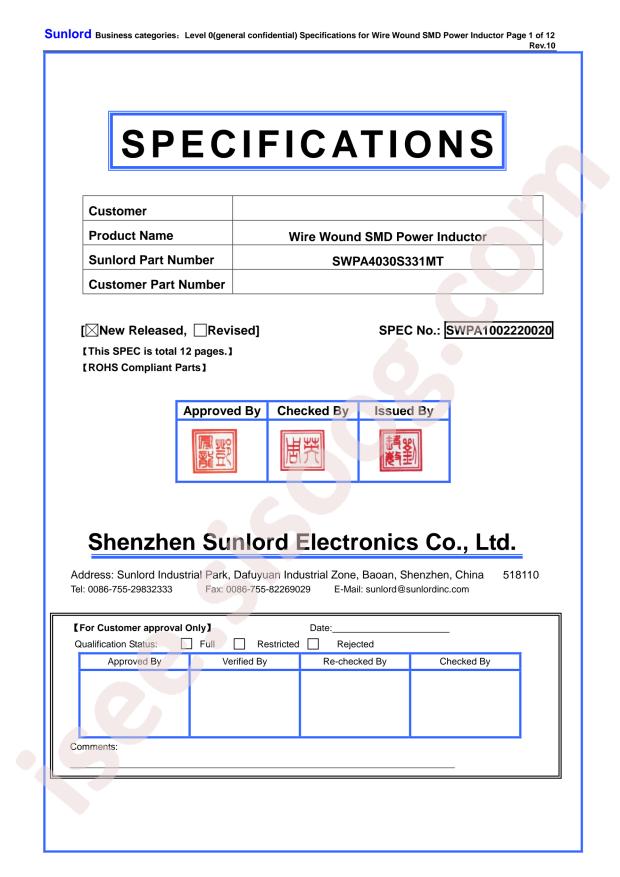SWPA4030S331MT