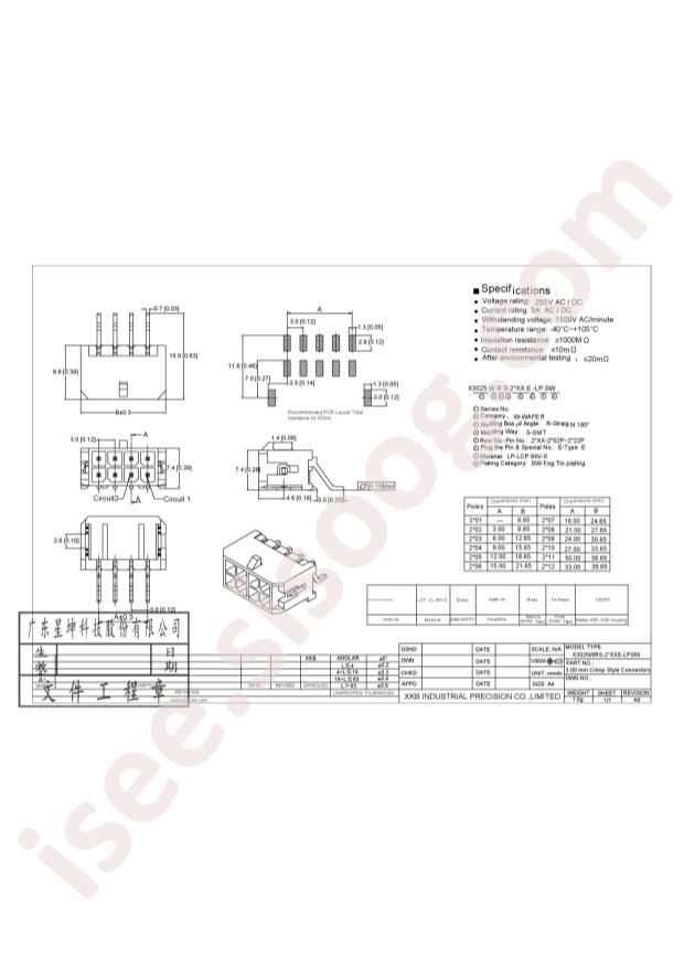 X3025WRS-2x08E-LPSW