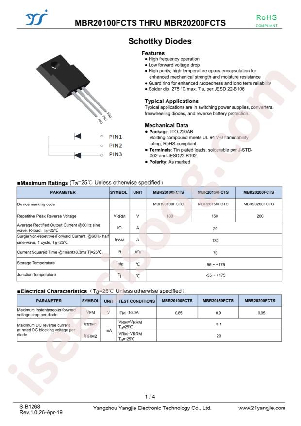 MBR20200FCTS