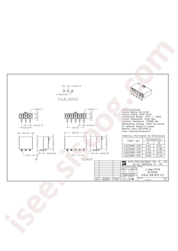 C4255WR-02P