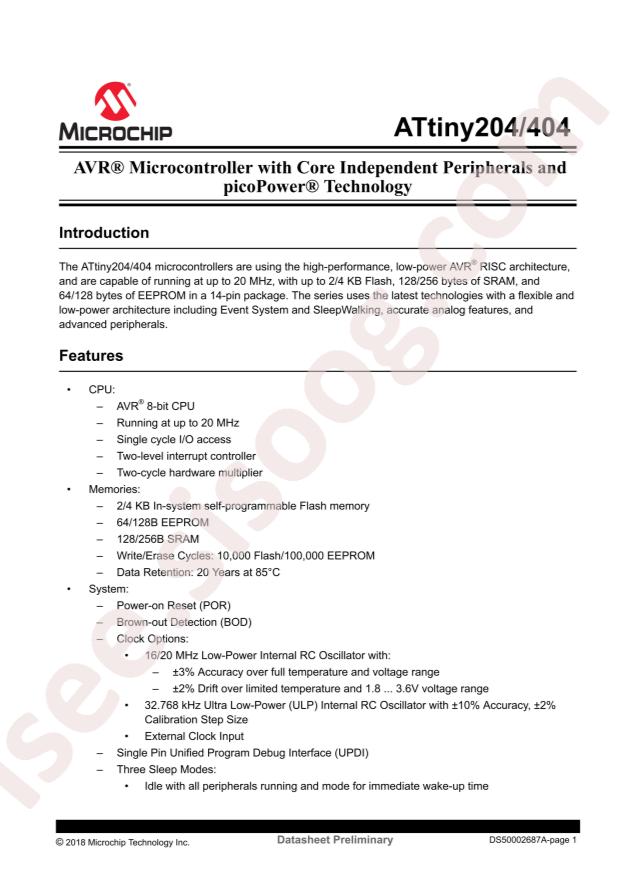 ATTINY204-SSN