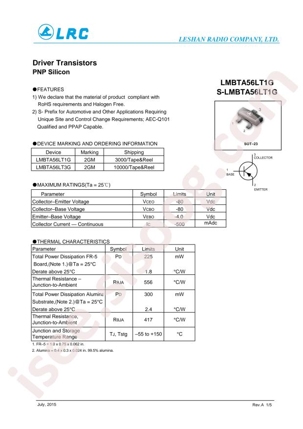 LMBTA56LT1G