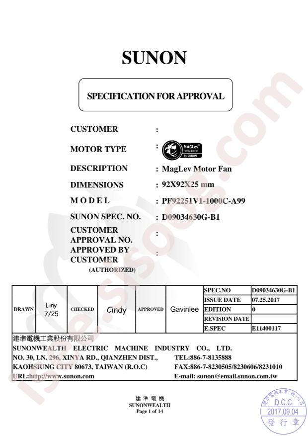 PF92251V1-1000C-A99