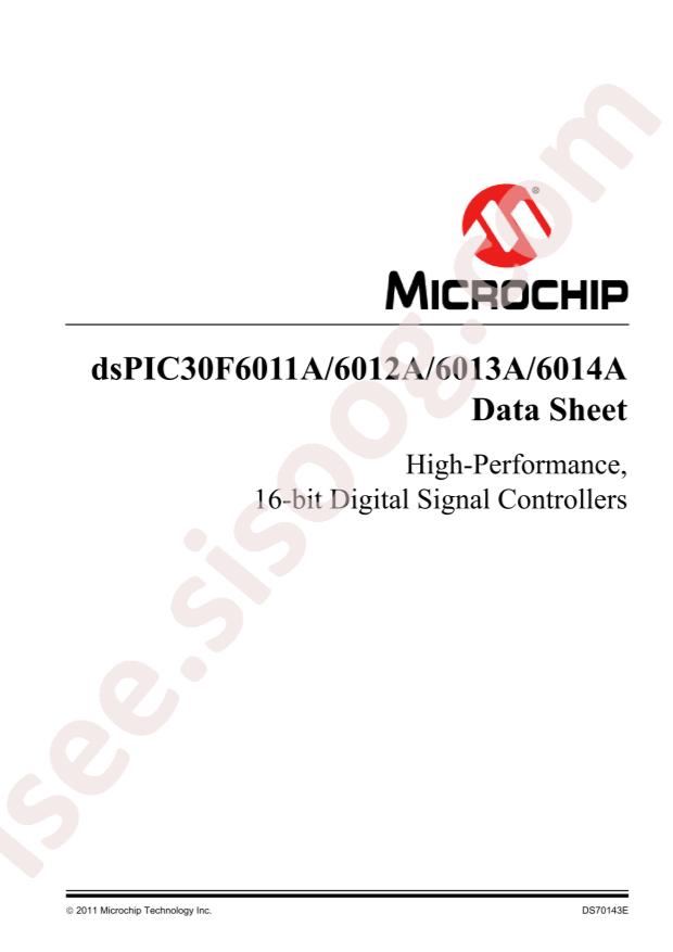 dsPIC30F6014AT-30I/PF