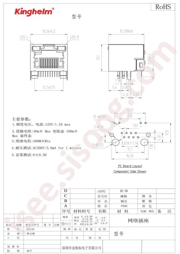 KH-RJ45-56-8P8C-D