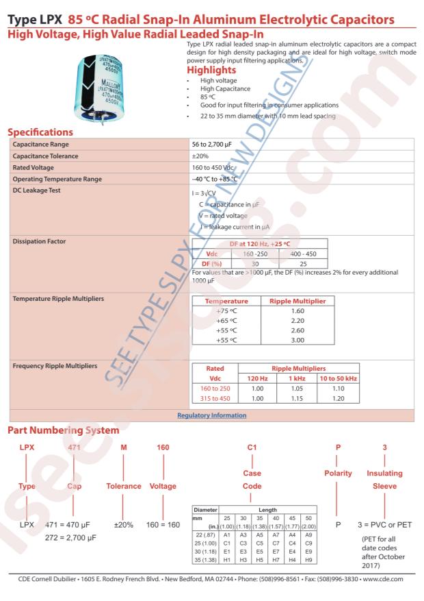 LPX331M250A5P3
