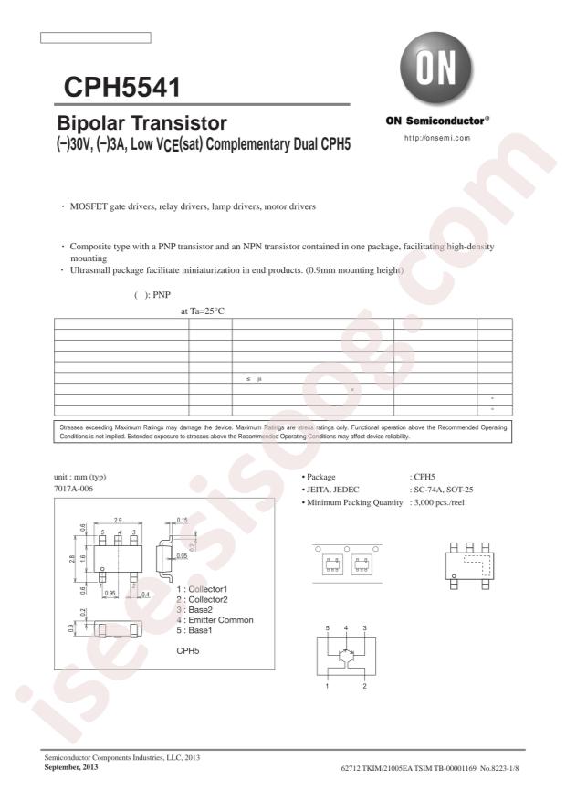 CPH5541-TL-E