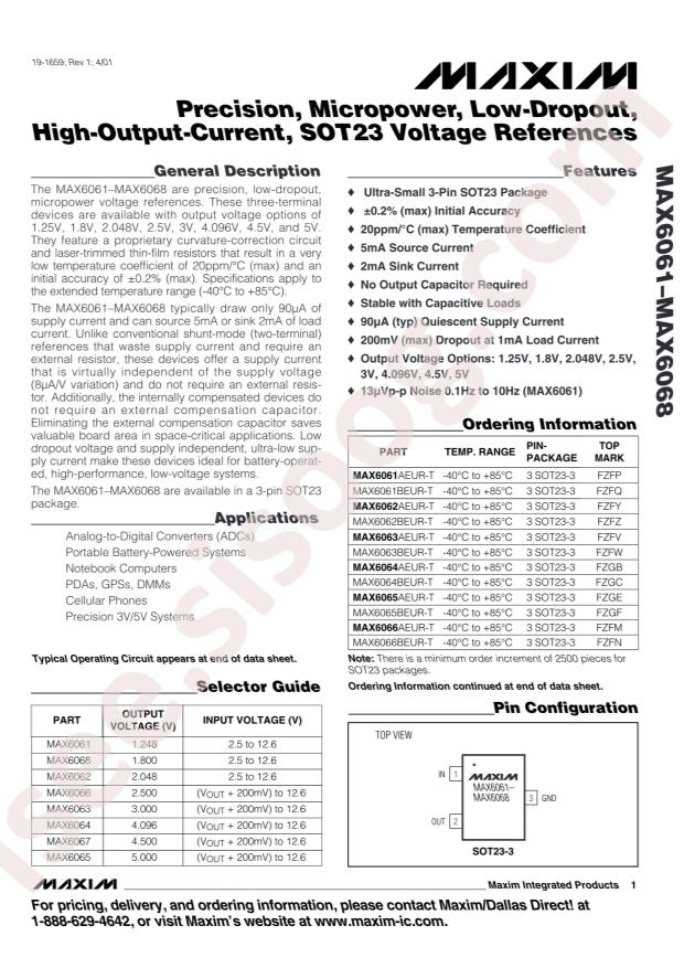 MAX6066AEUR+T