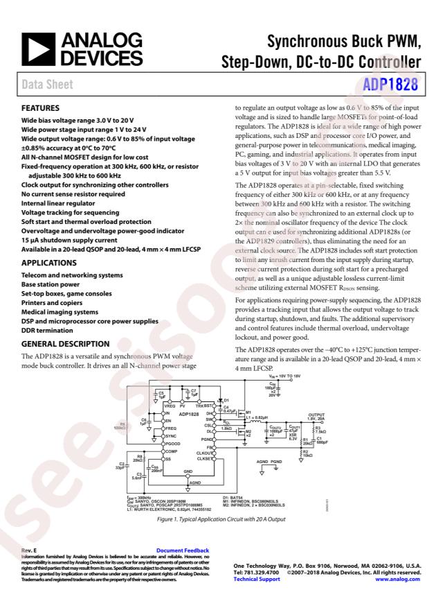 ADP1828YRQZ-R7
