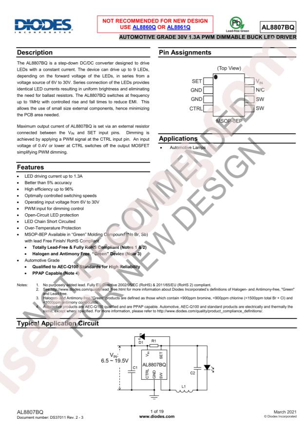 AL8807BQMP-13