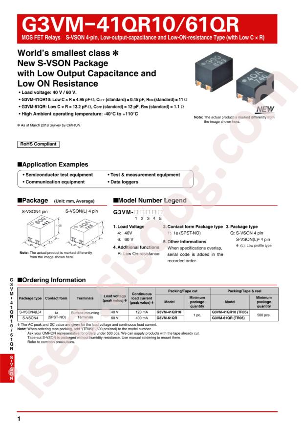 G3VM-61QR(TR05)