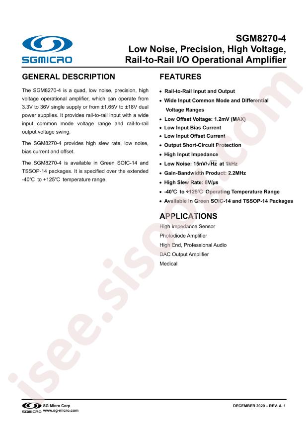 SGM8270-4XTS14G/TR