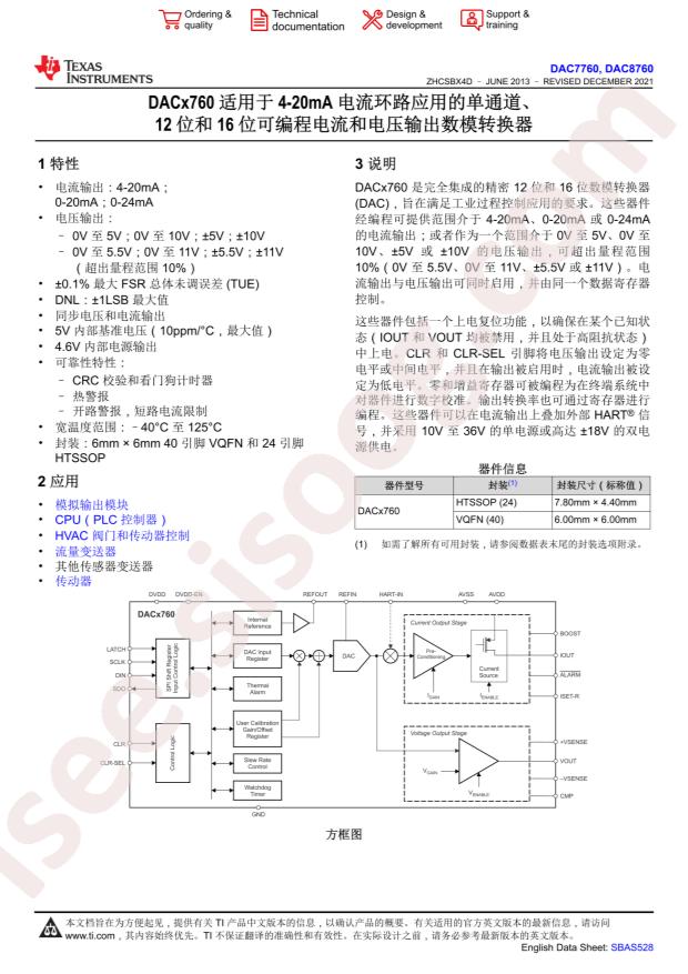 DAC7760IPWP
