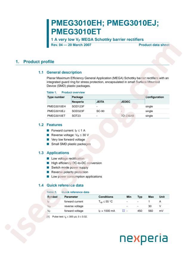 PMEG3010EJ