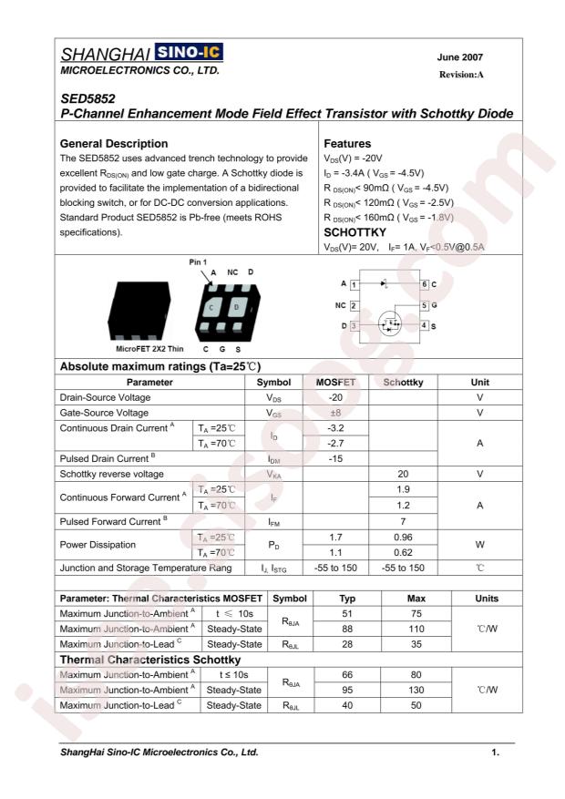 SED5852