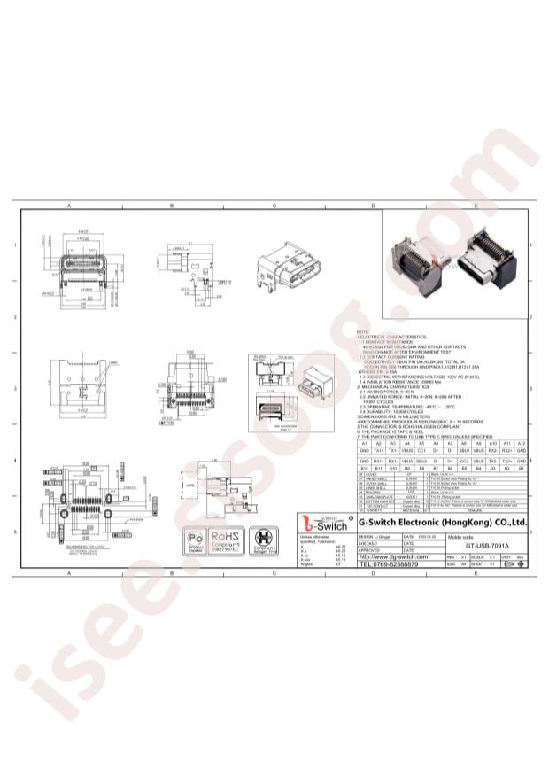 GT-USB-7091A