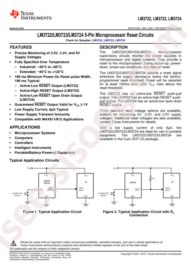 LM3724IM5X-3.08/NOPB