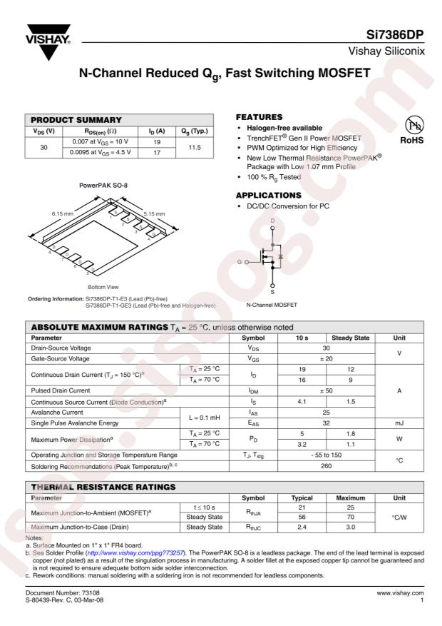 SI7386DP-T1-E3