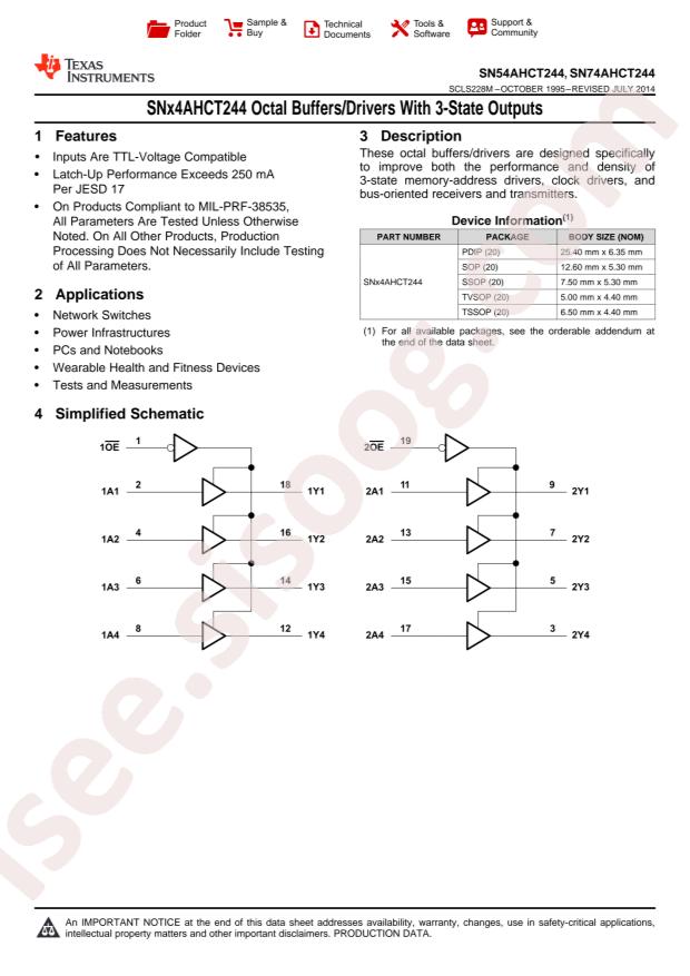 SN74AHCT244PWR