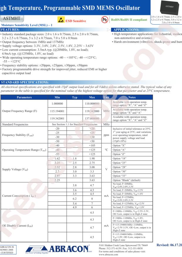 ASTMHTE-25.000MHZ-XK-E-T