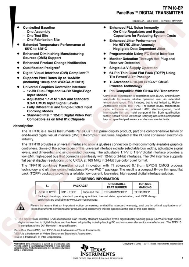 TFP410MPAPREP